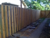 detail of use of recycled fence before